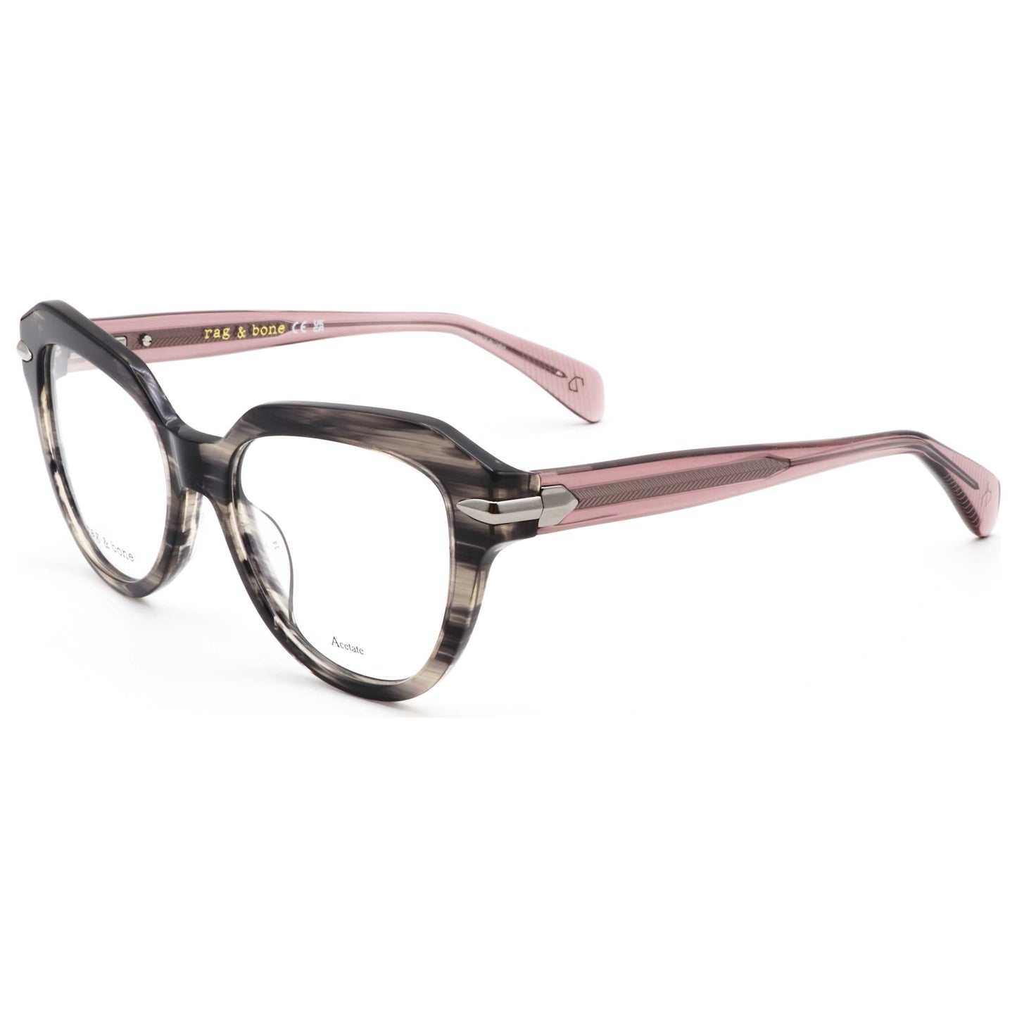 Montura para gafas de mujer 50 mm color gris