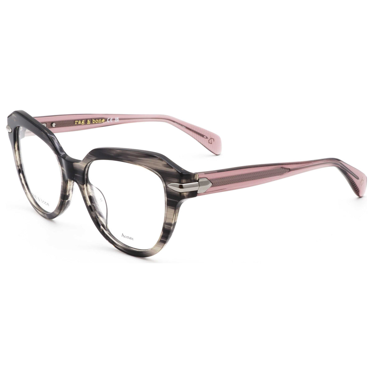 Montura para gafas de mujer 50 mm color gris