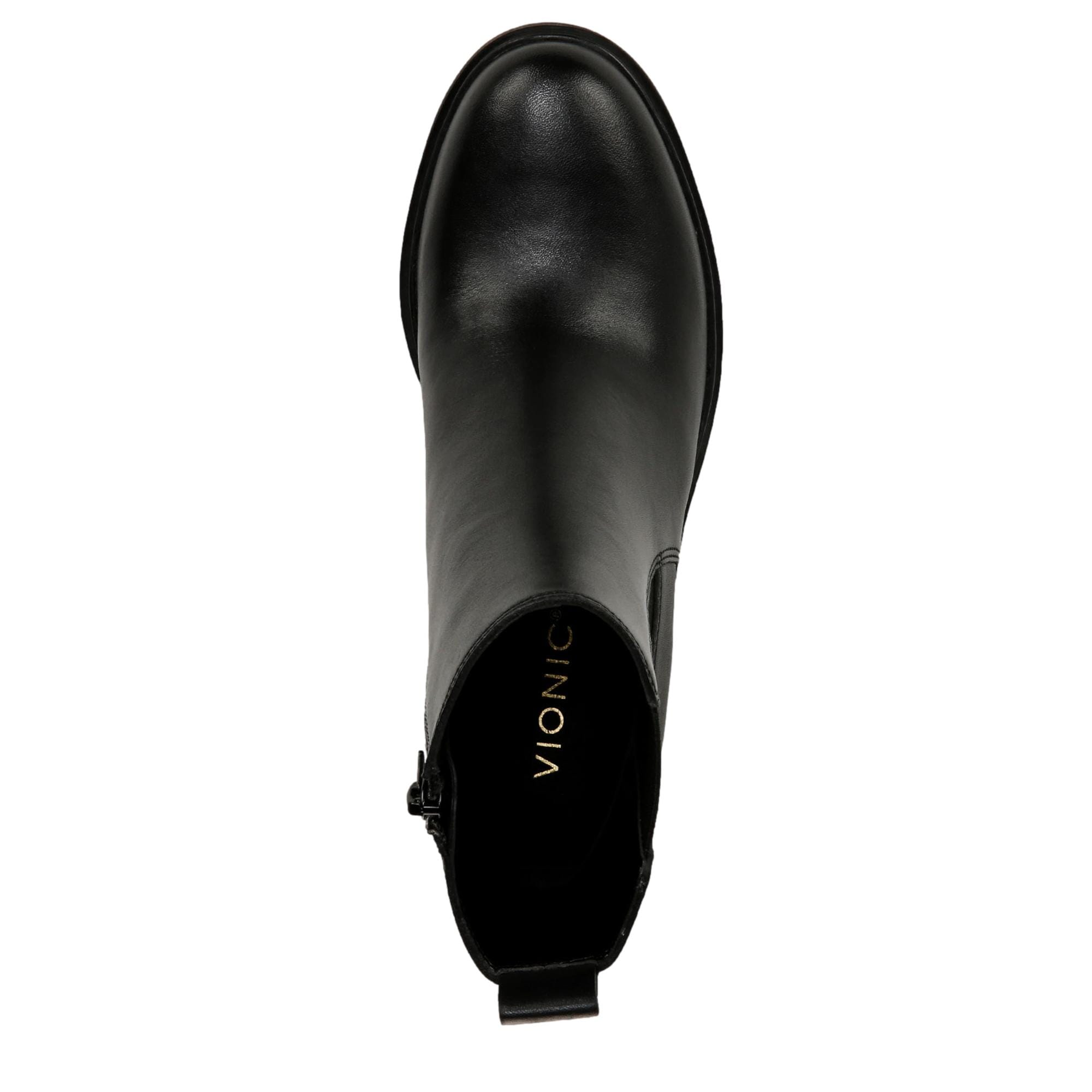 Botas de mujer de cuero color negro