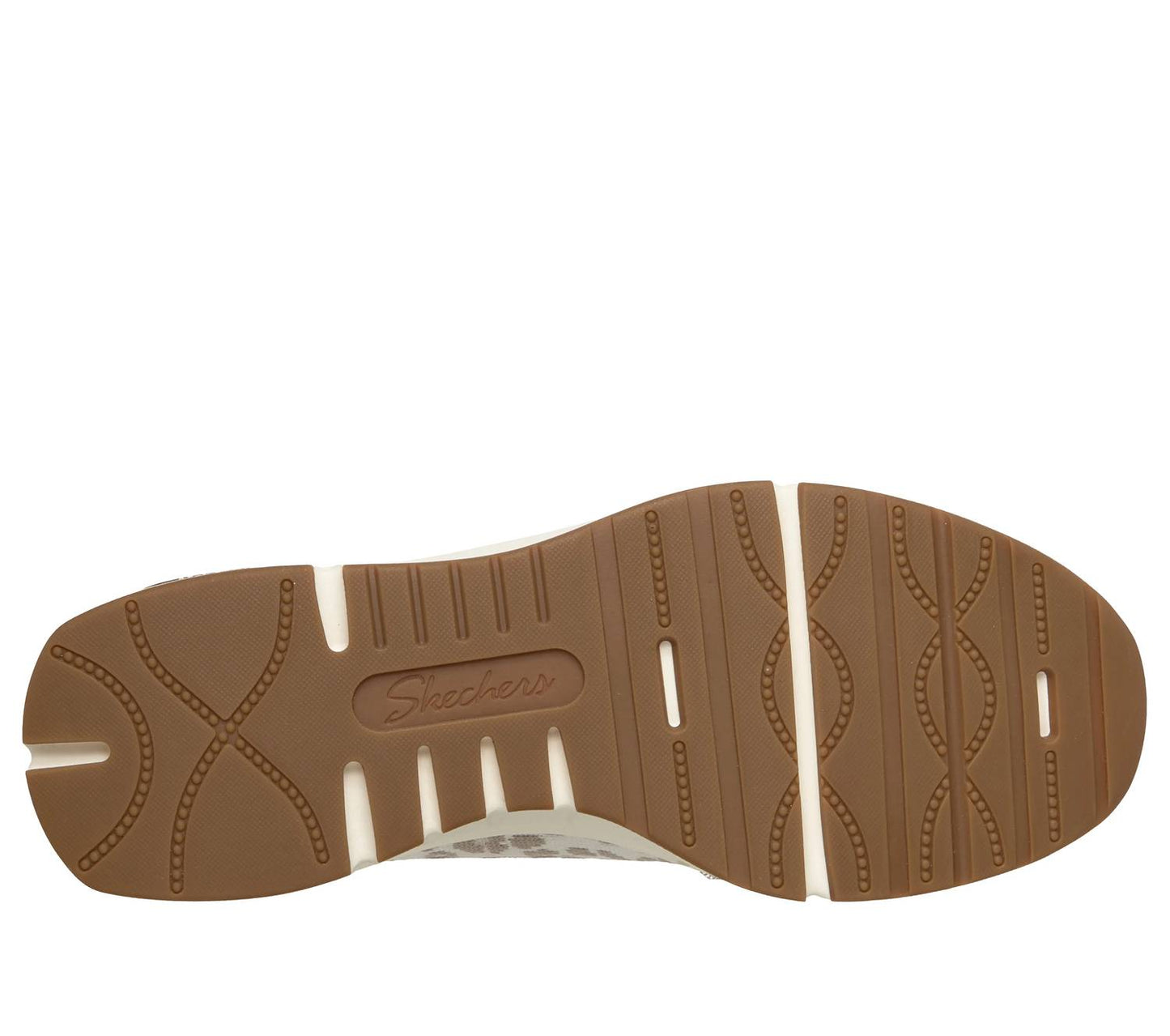 Mocasines de mujer con estampado animal color blanco