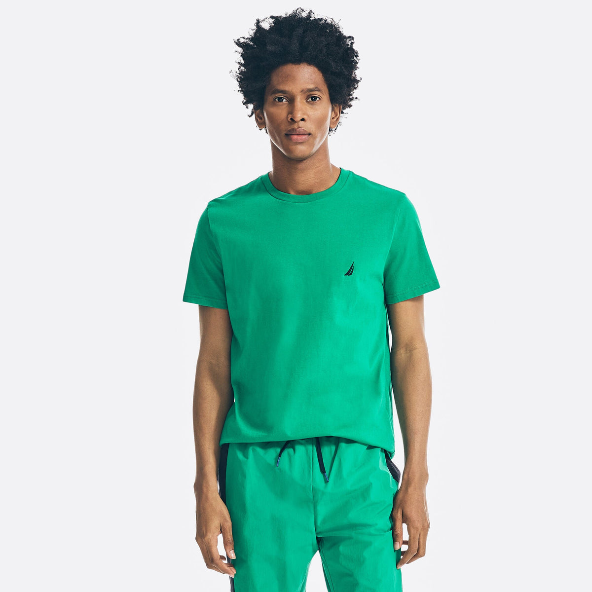 Camiseta de hombre con cuello redondo