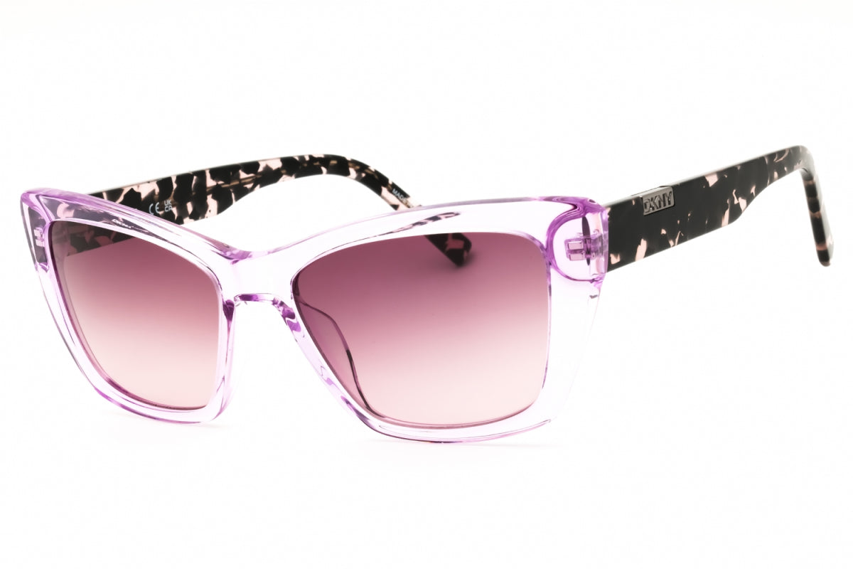 Gafas color rosado y lila