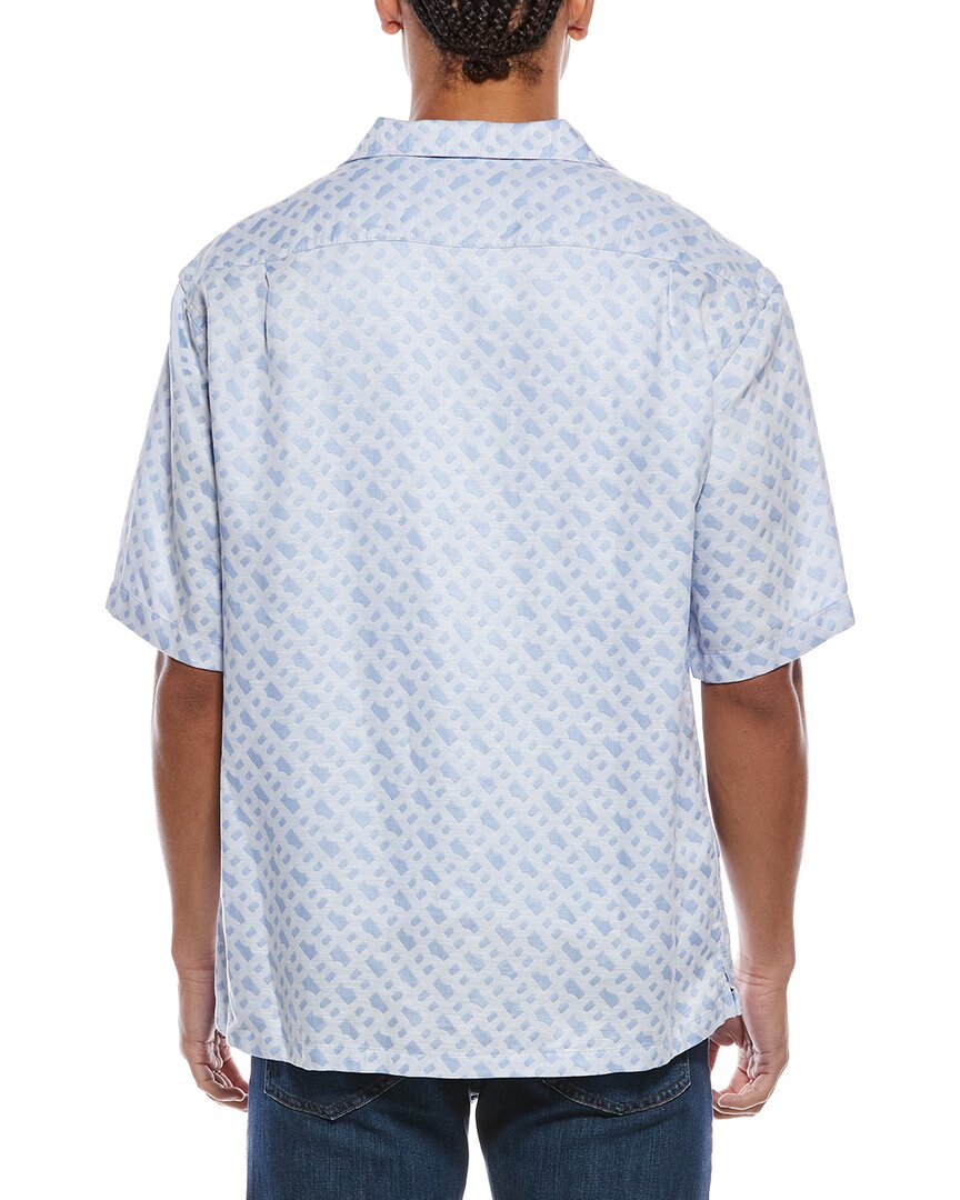 Camisa de mezcla de lino