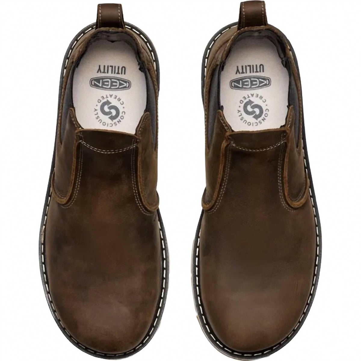 Botas de hombre color café