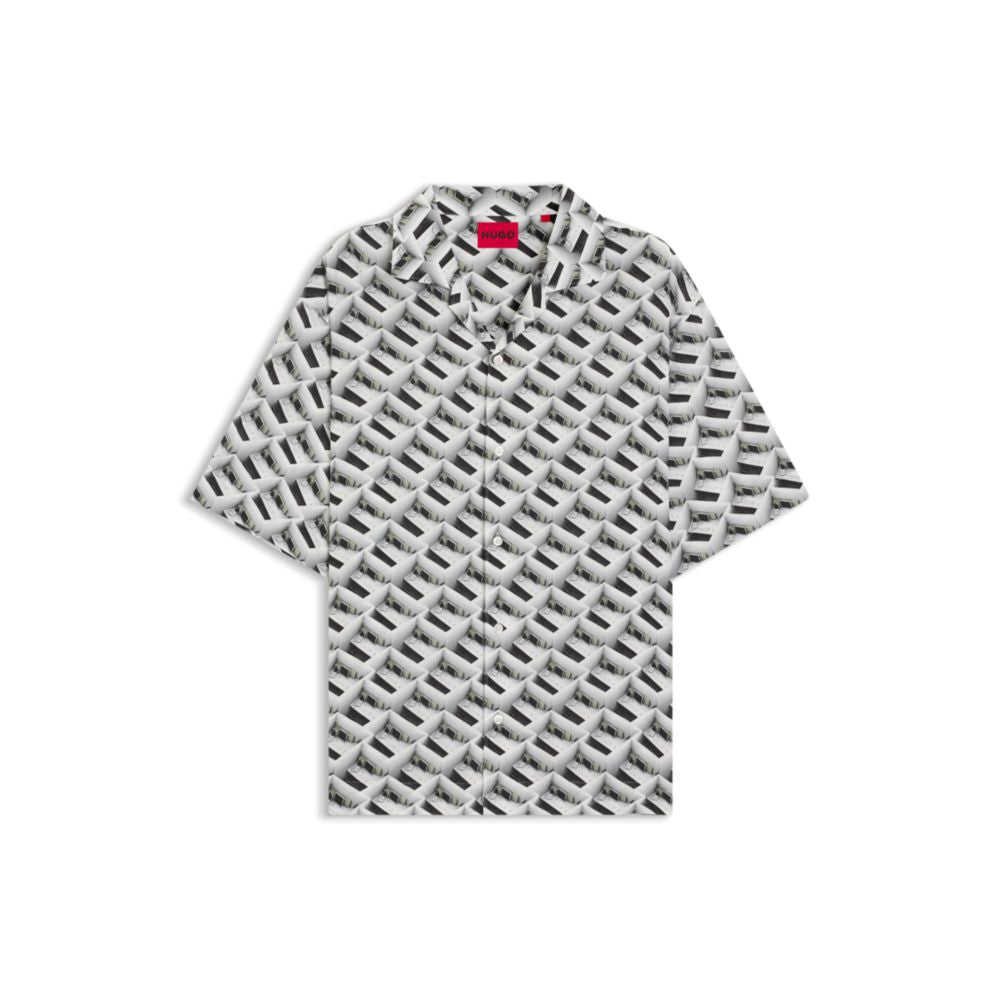 Camisa de corte amplio