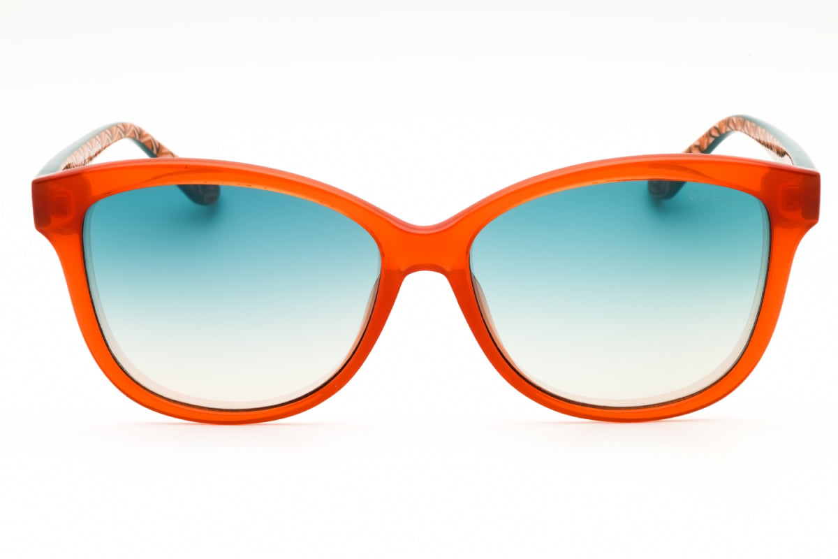 Gafas color azul y naranja