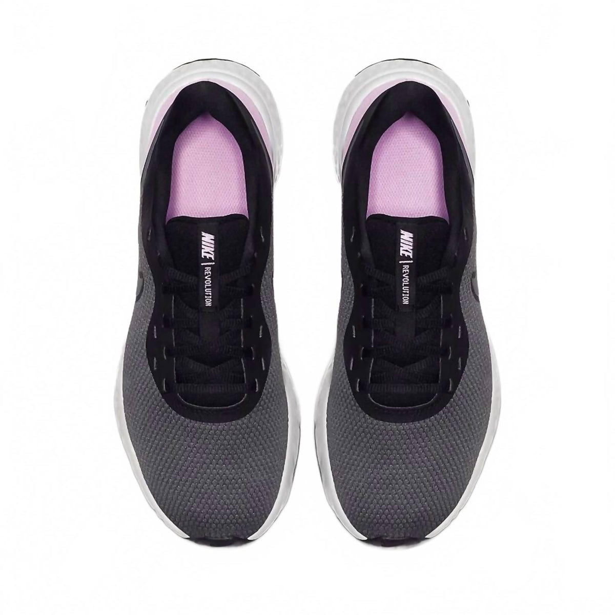 Tenis de mujer color gris y rosado