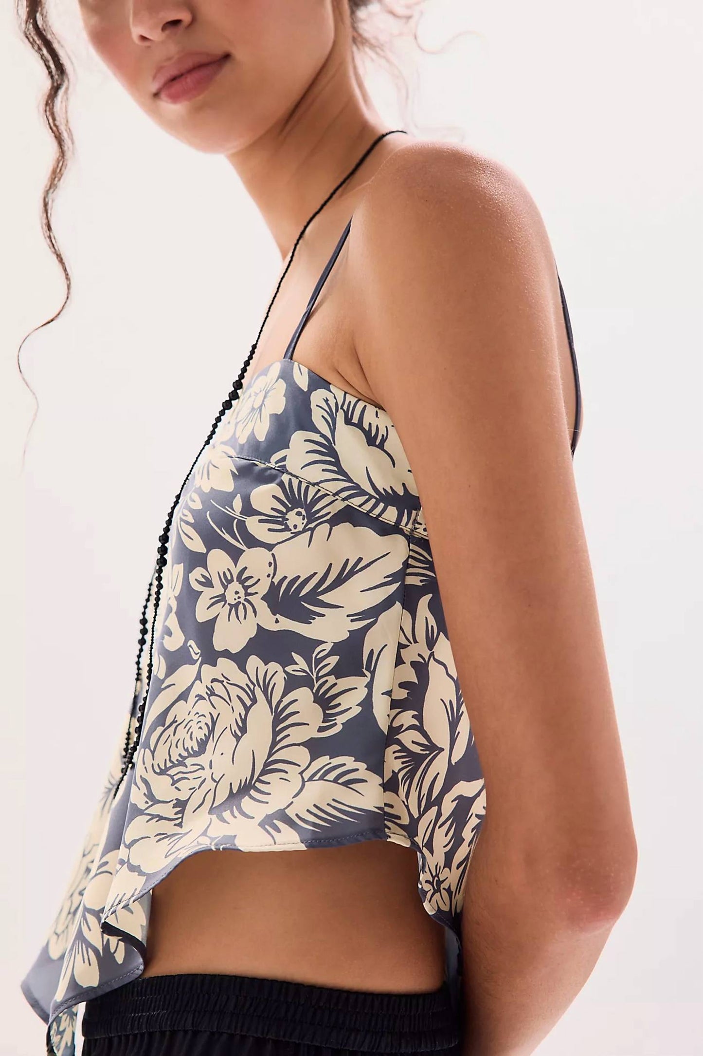 Camiseta sin mangas con estampado
