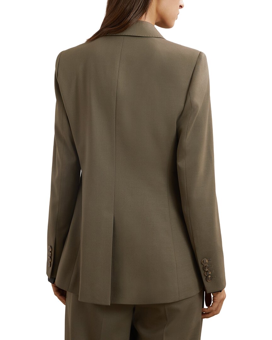 Blazer de mezcla de lana