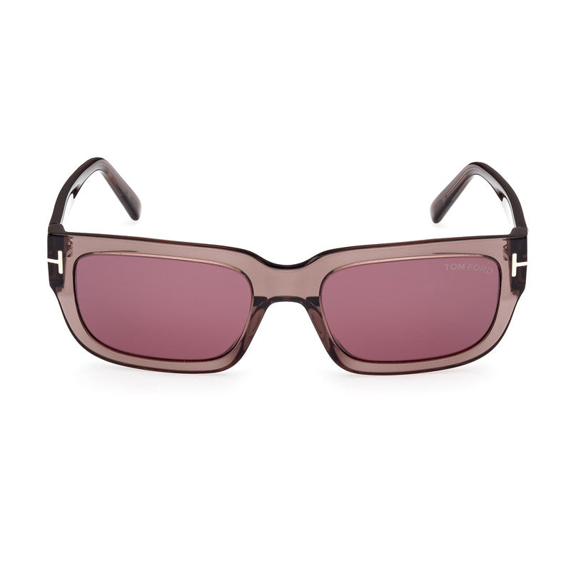 Gafas color café y vinotinto