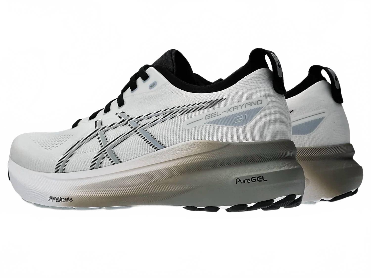 Zapatos de hombre color blanco y gris