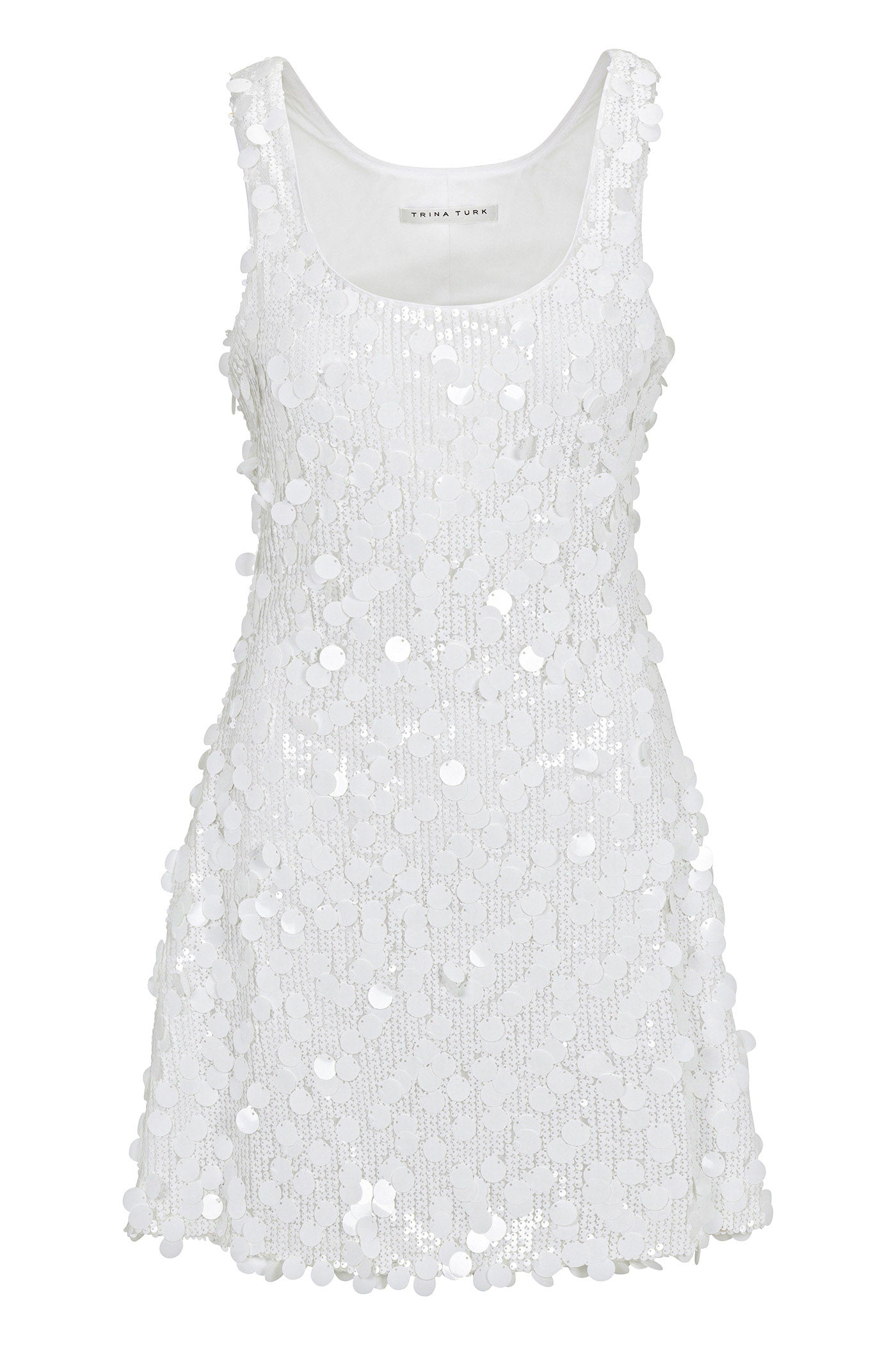 Vestido sin mangas con lentejuelas