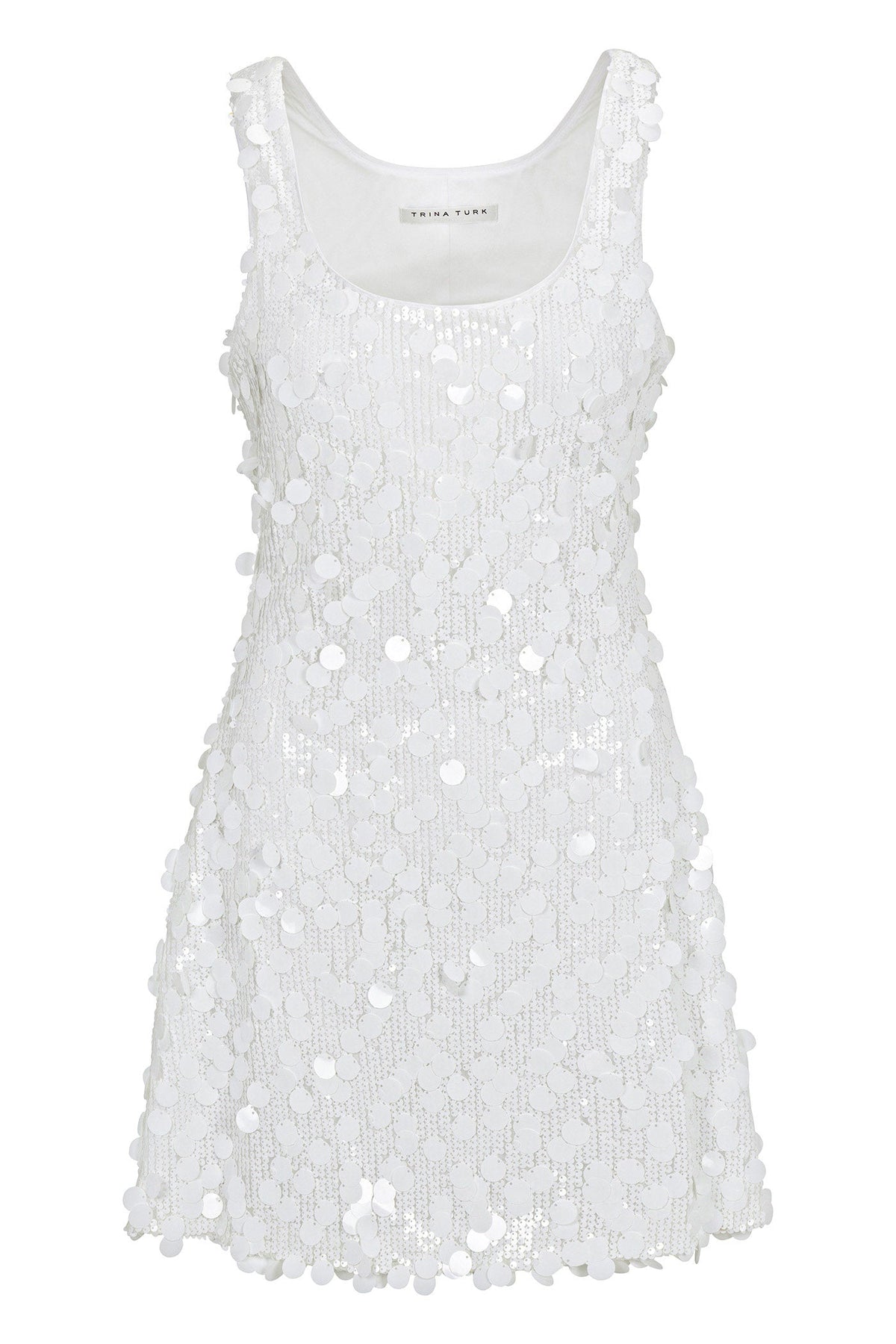 Vestido sin mangas con lentejuelas