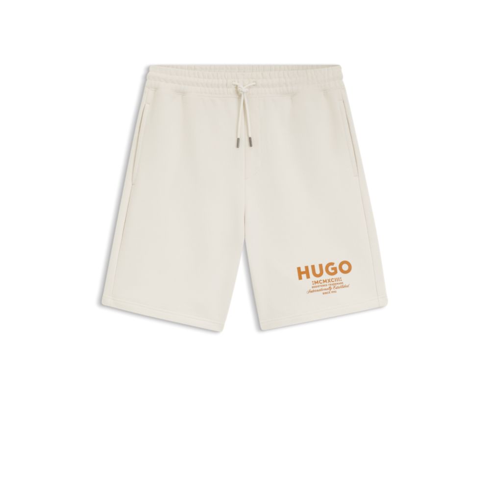 Short de algodón de corte amplio