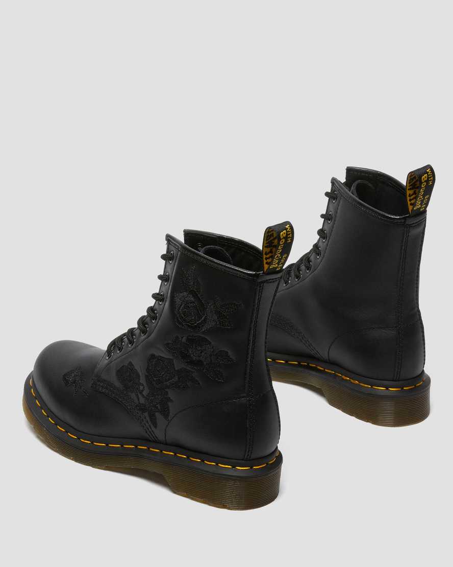 Botas de mujer con estampado floral