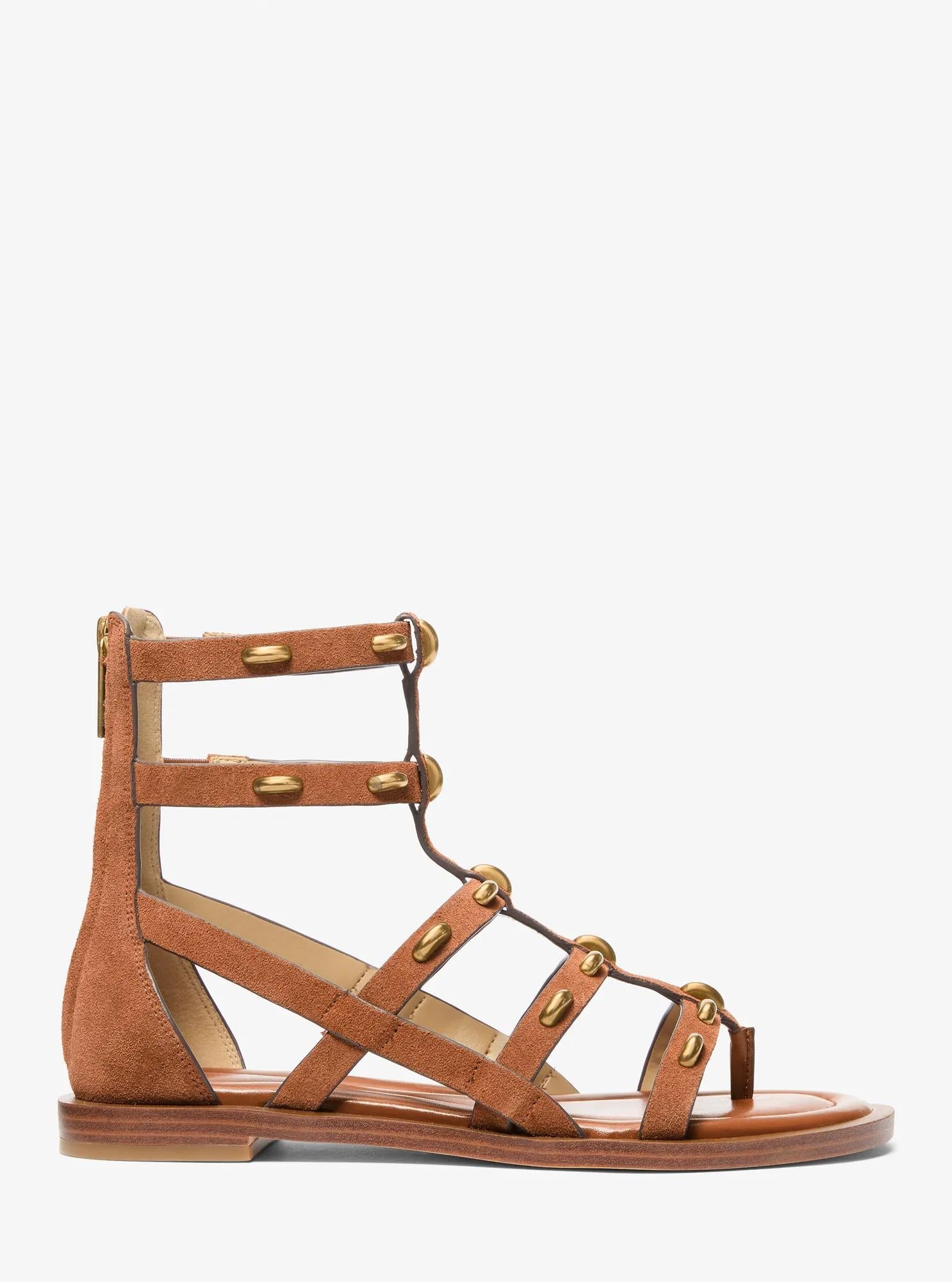 Sandalias de gamuza