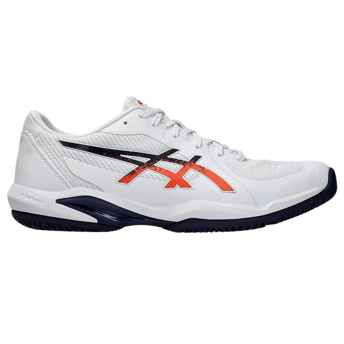 Calzado de hombre color blanco y naranja