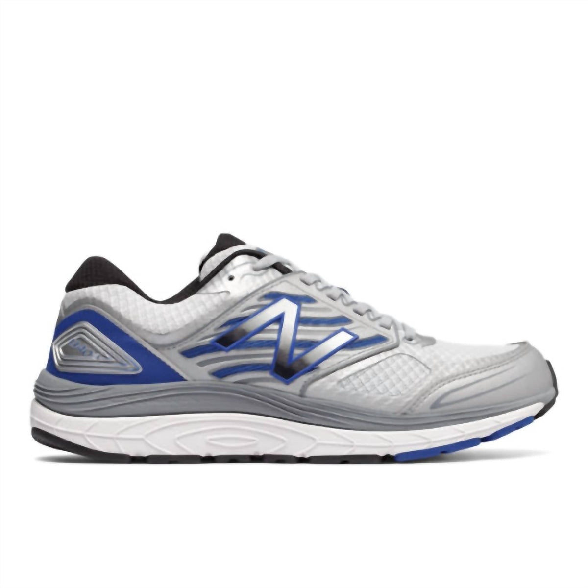 Zapatos de hombre color blanco y azul