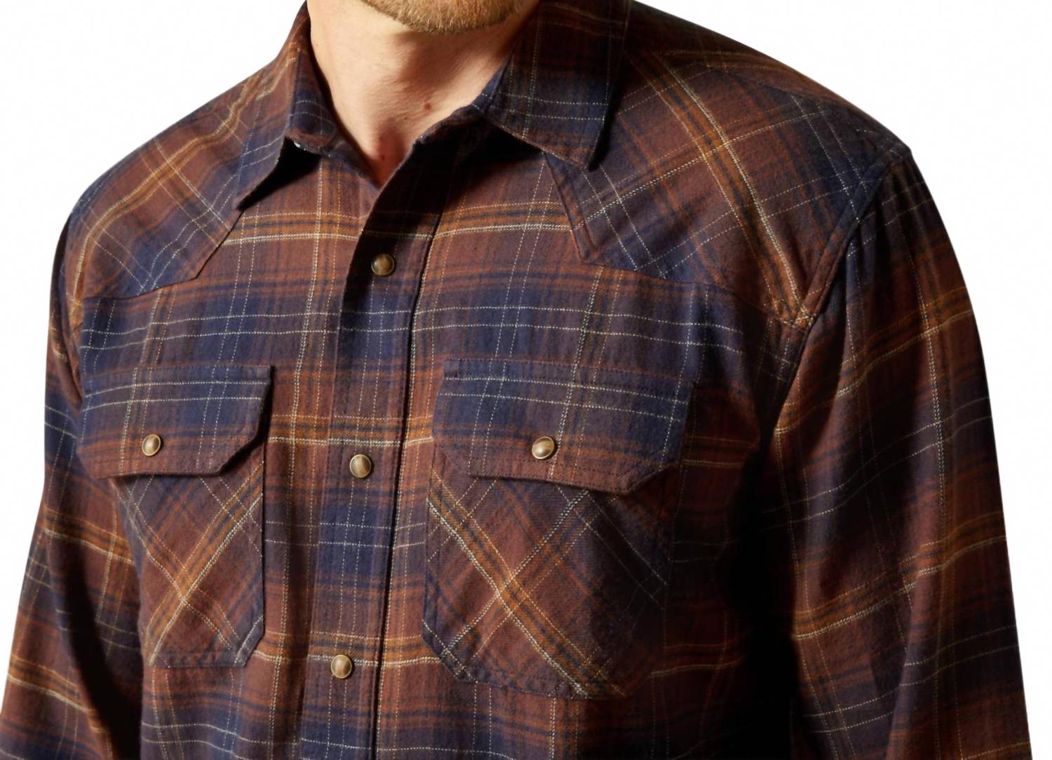 Camisa color café