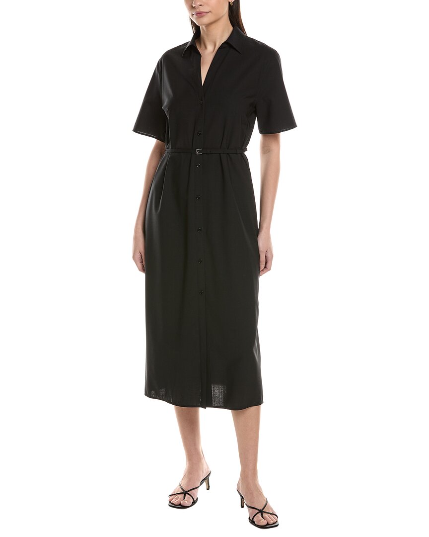 Vestido de lana midi