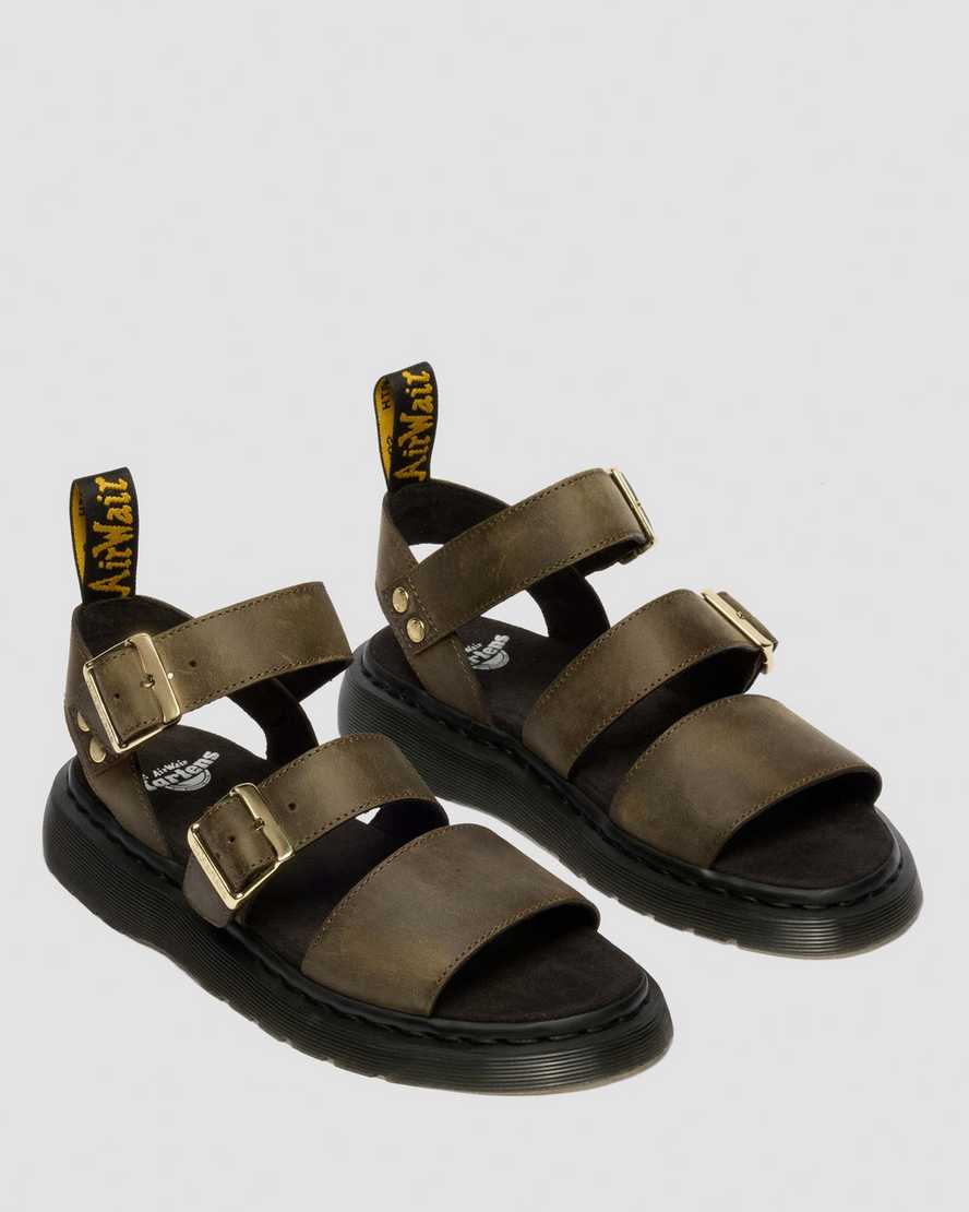 Sandalias de cuero