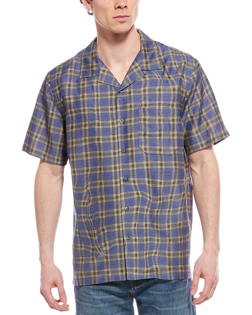 Camisa de mezcla de seda