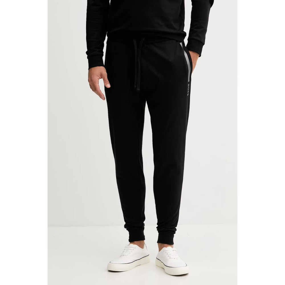 Pantalón de hombre de algodón color negro