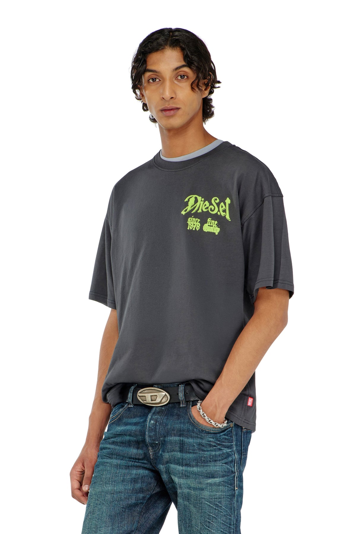 Camiseta de algodón con estampado