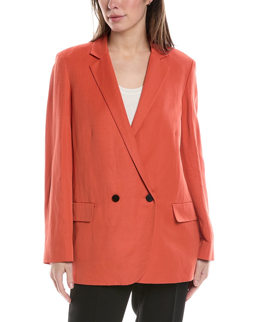 Blazer de mezcla de lino