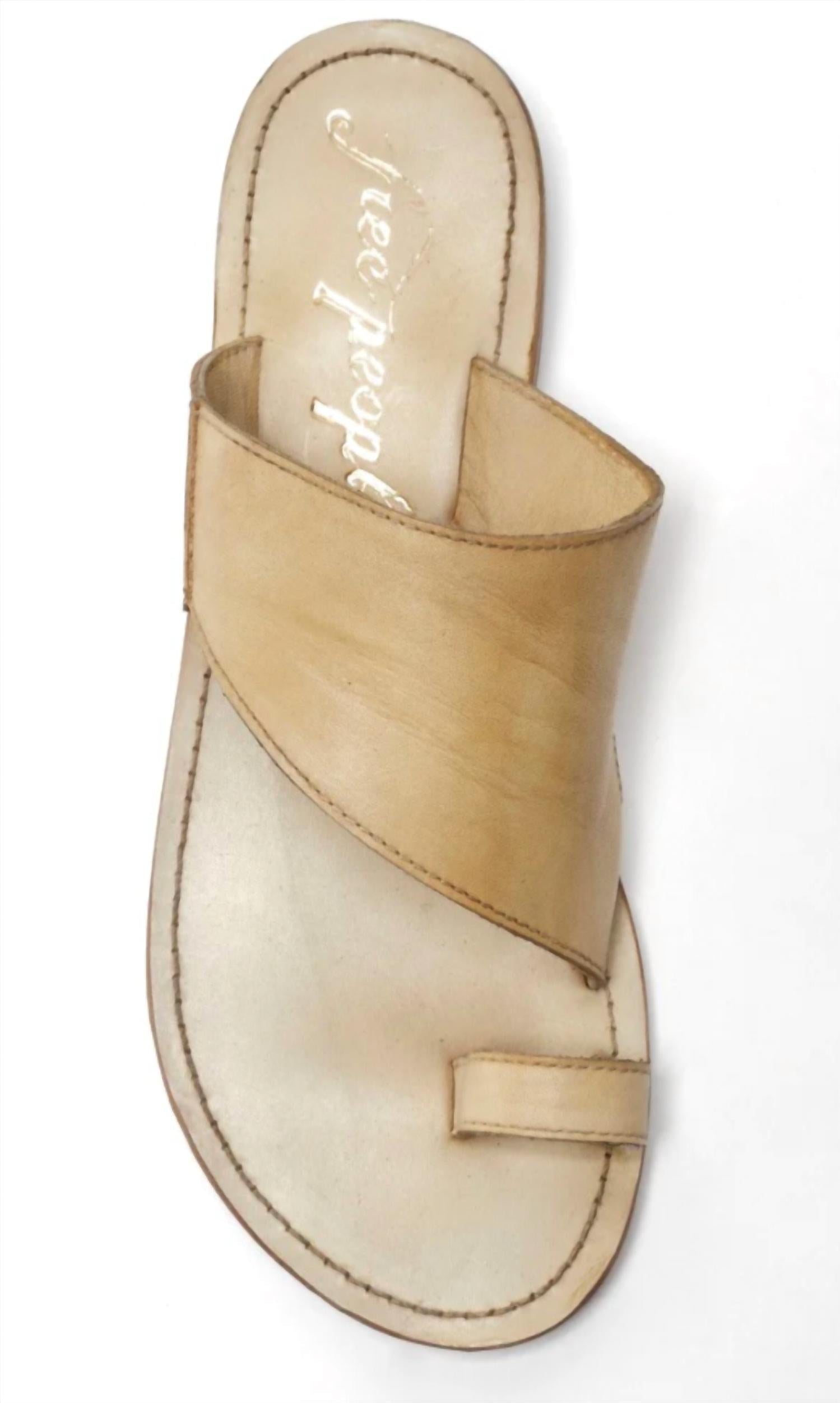 Sandalias de mujer de cuero