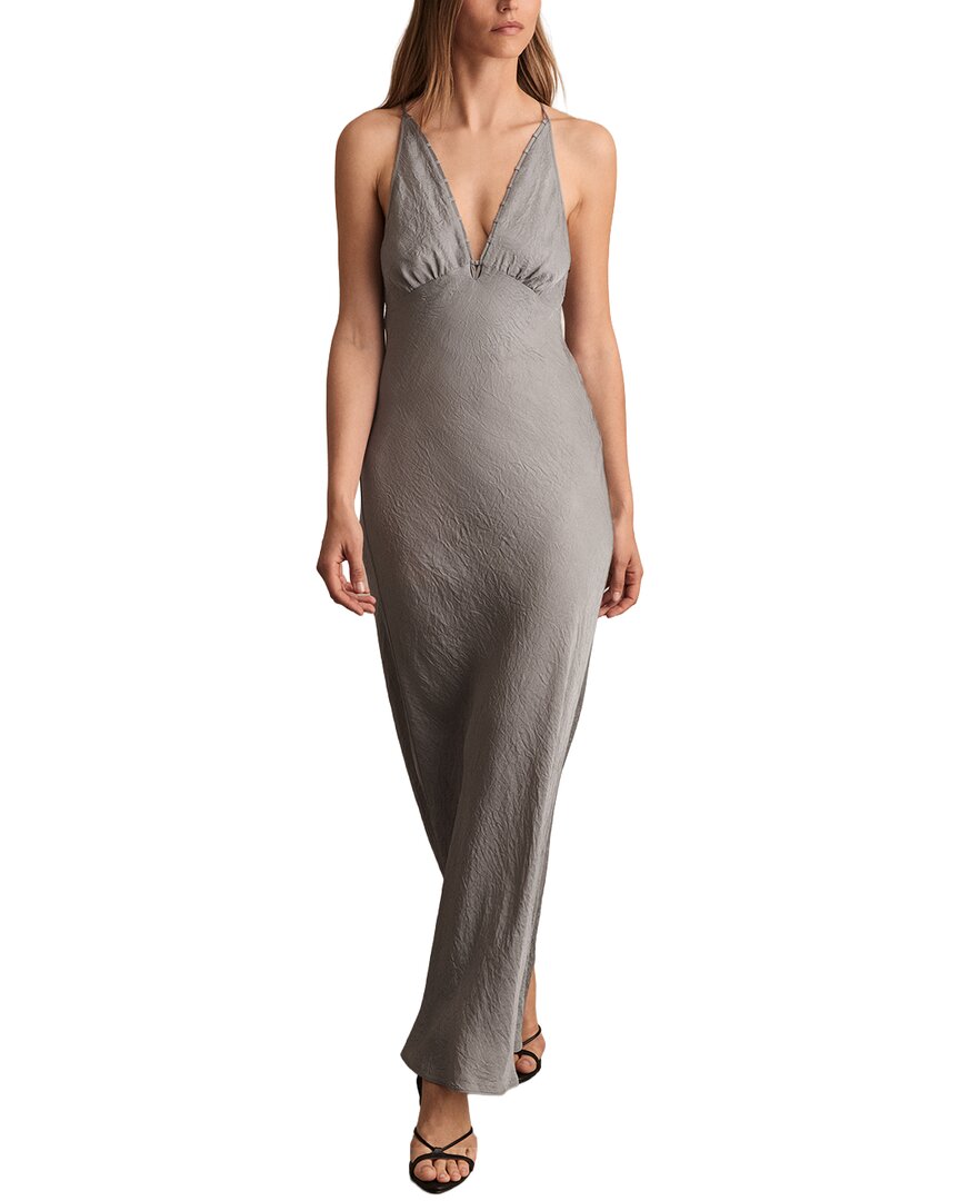 Vestido de satén midi