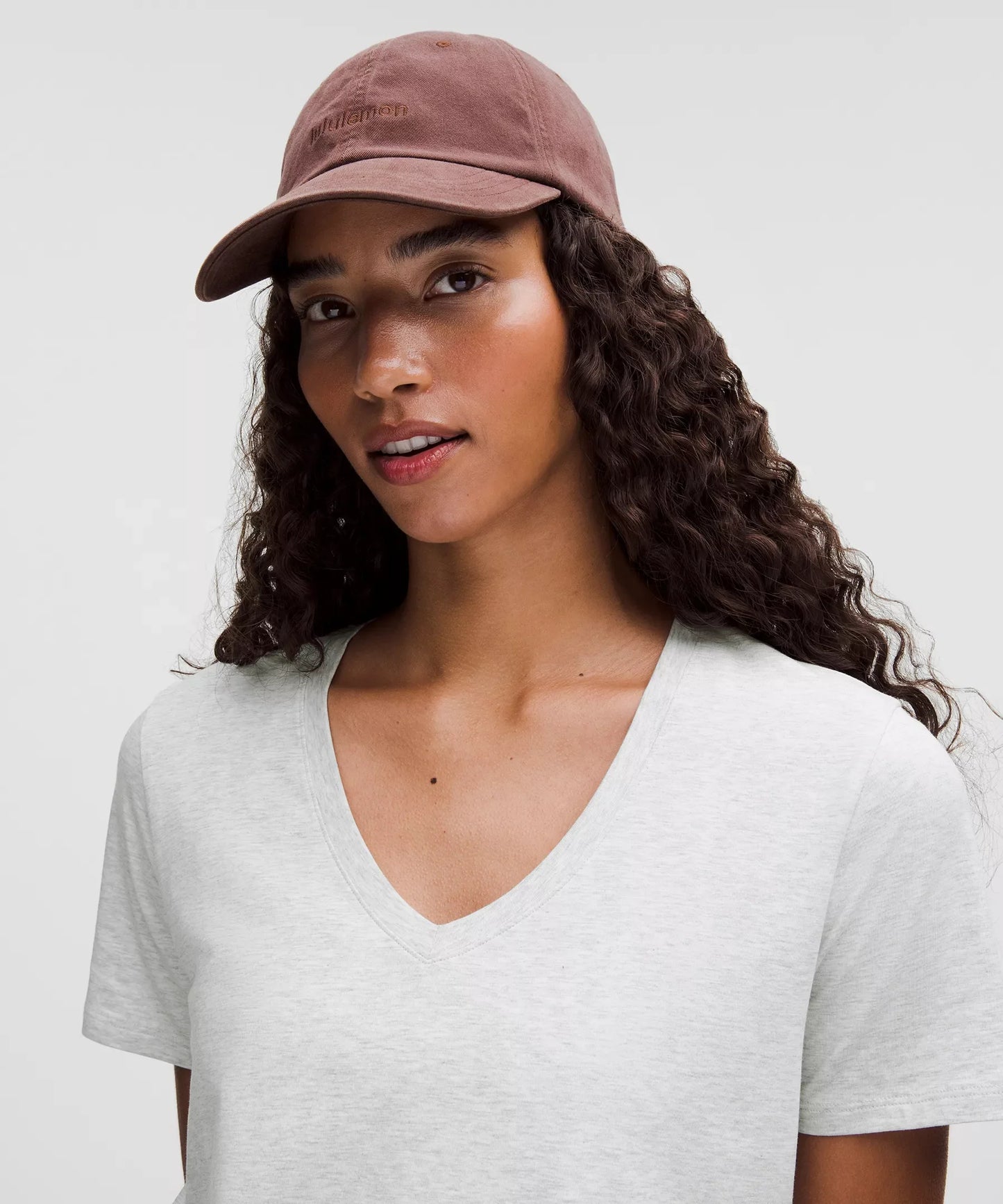 Camiseta con cuello en V