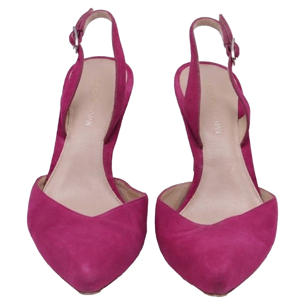 Zapatos de gamuza color rosado