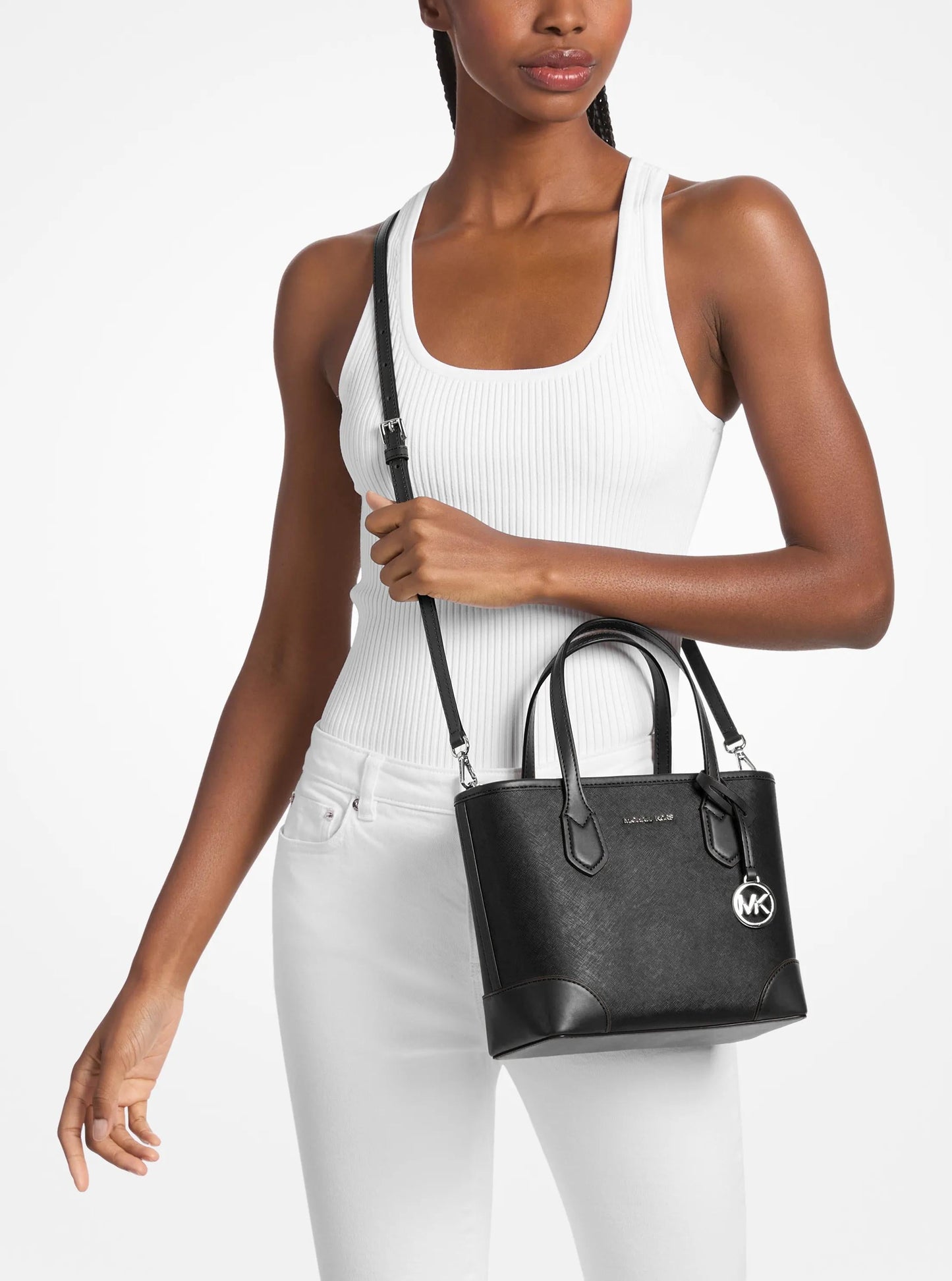 Bolso tote de cuero