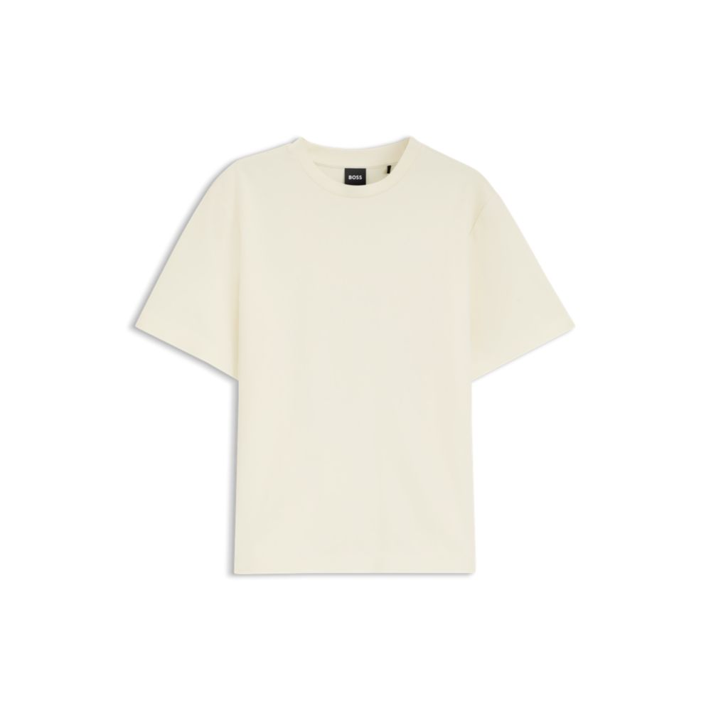 Camiseta de algodón de corte amplio