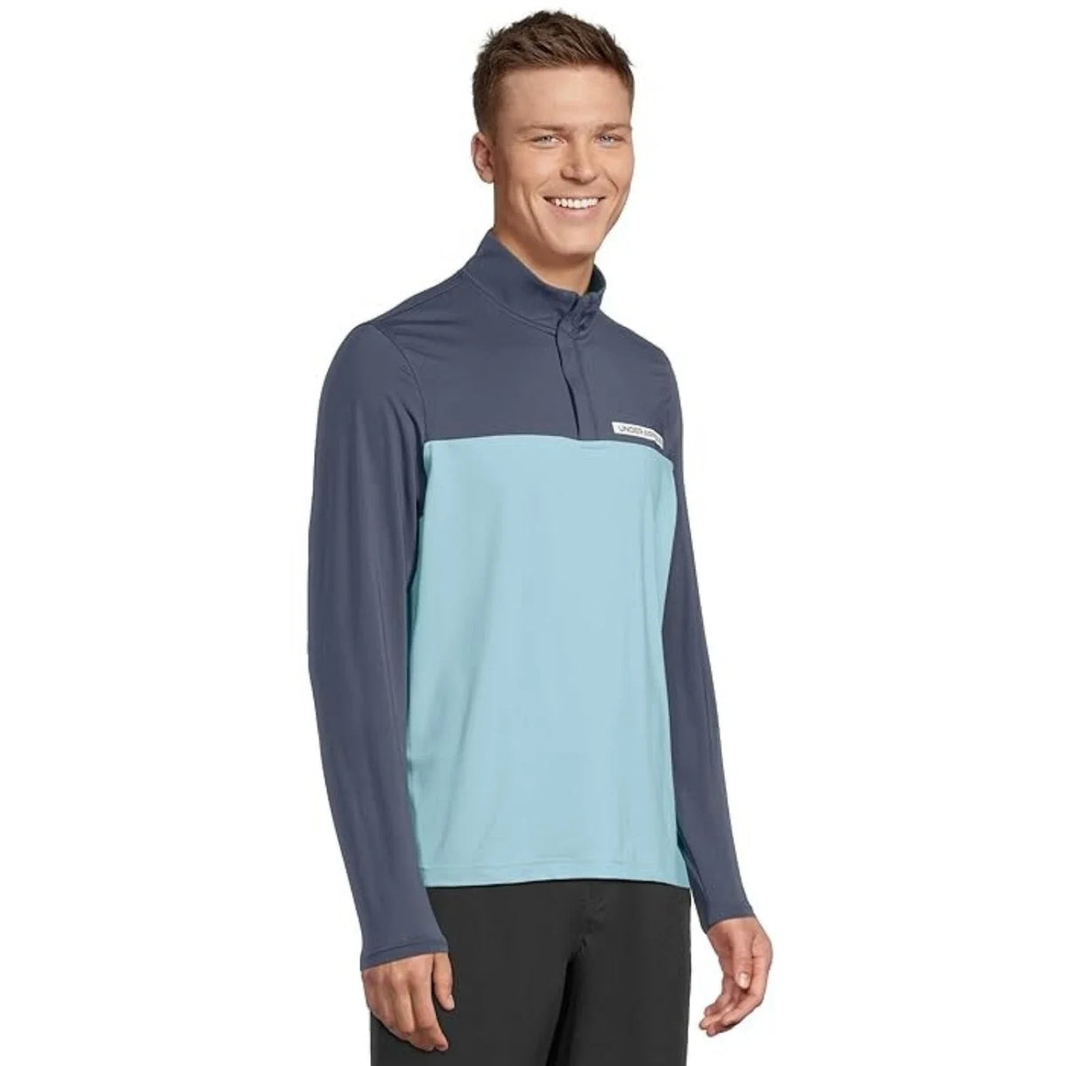 Top de hombre de manga larga color gris