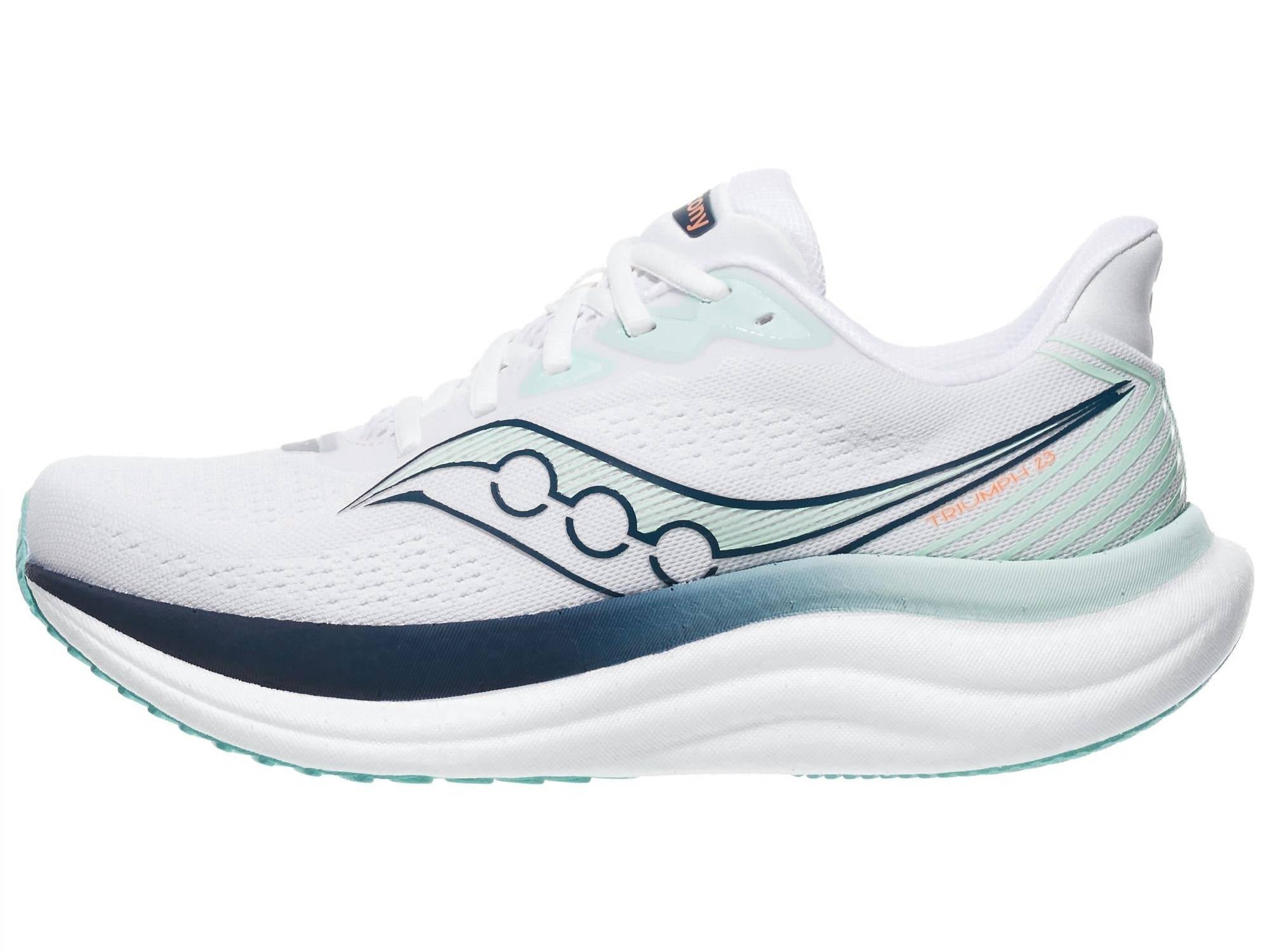Zapatos de mujer color azul marino y blanco