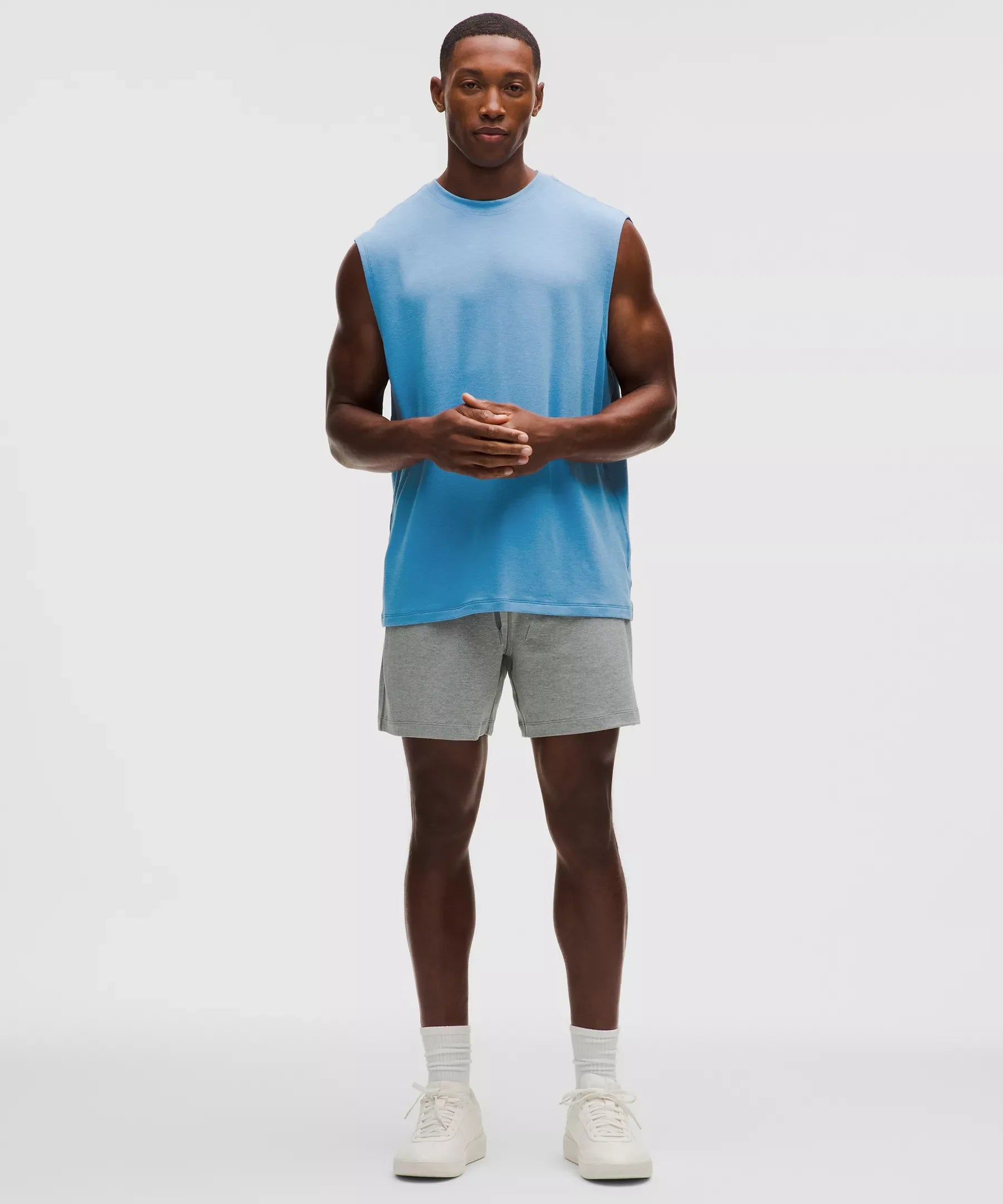 Camisa sin mangas de corte amplio