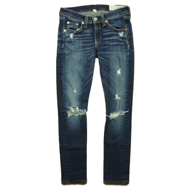 Jean para niña color azul