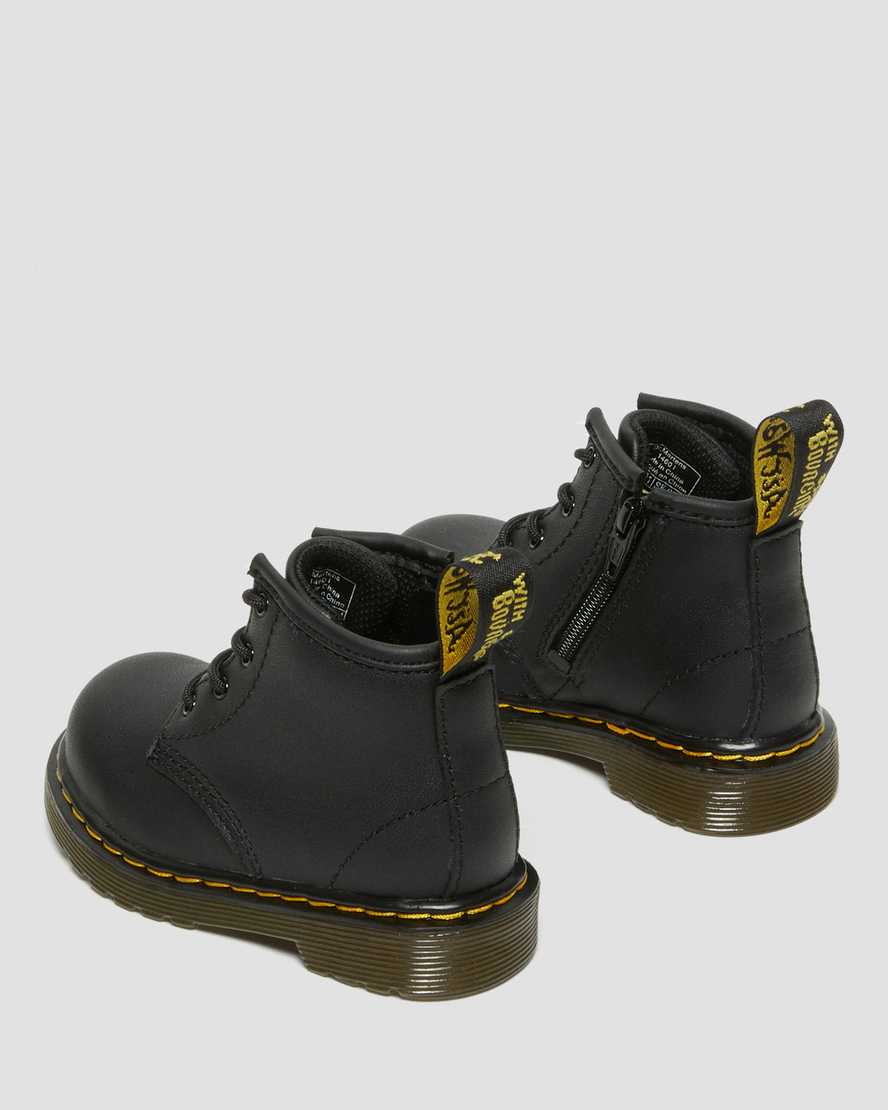 Botas para bebé de cuero con cordones