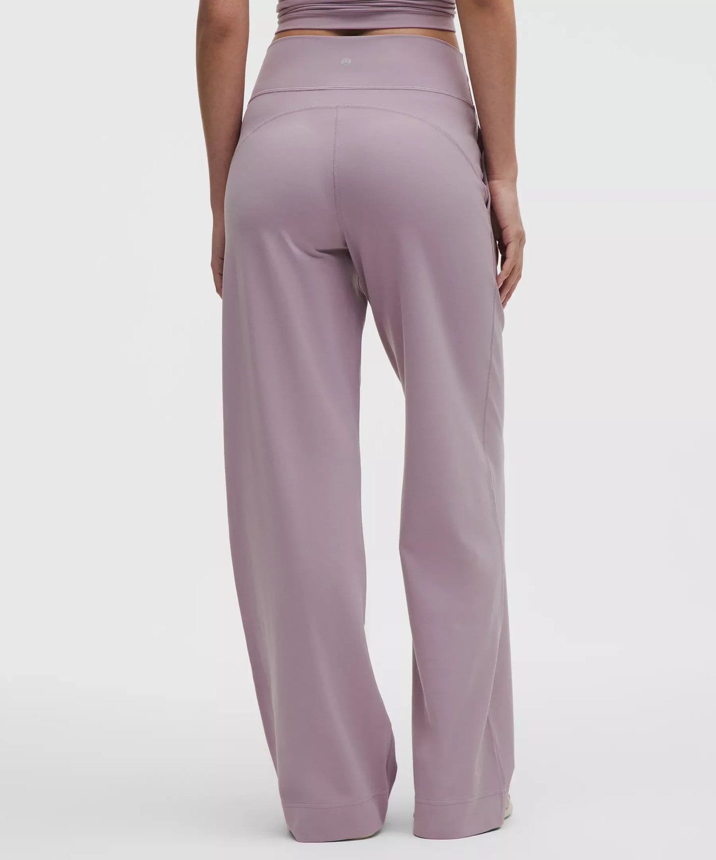 Pantalón de pierna ancha de tiro alto