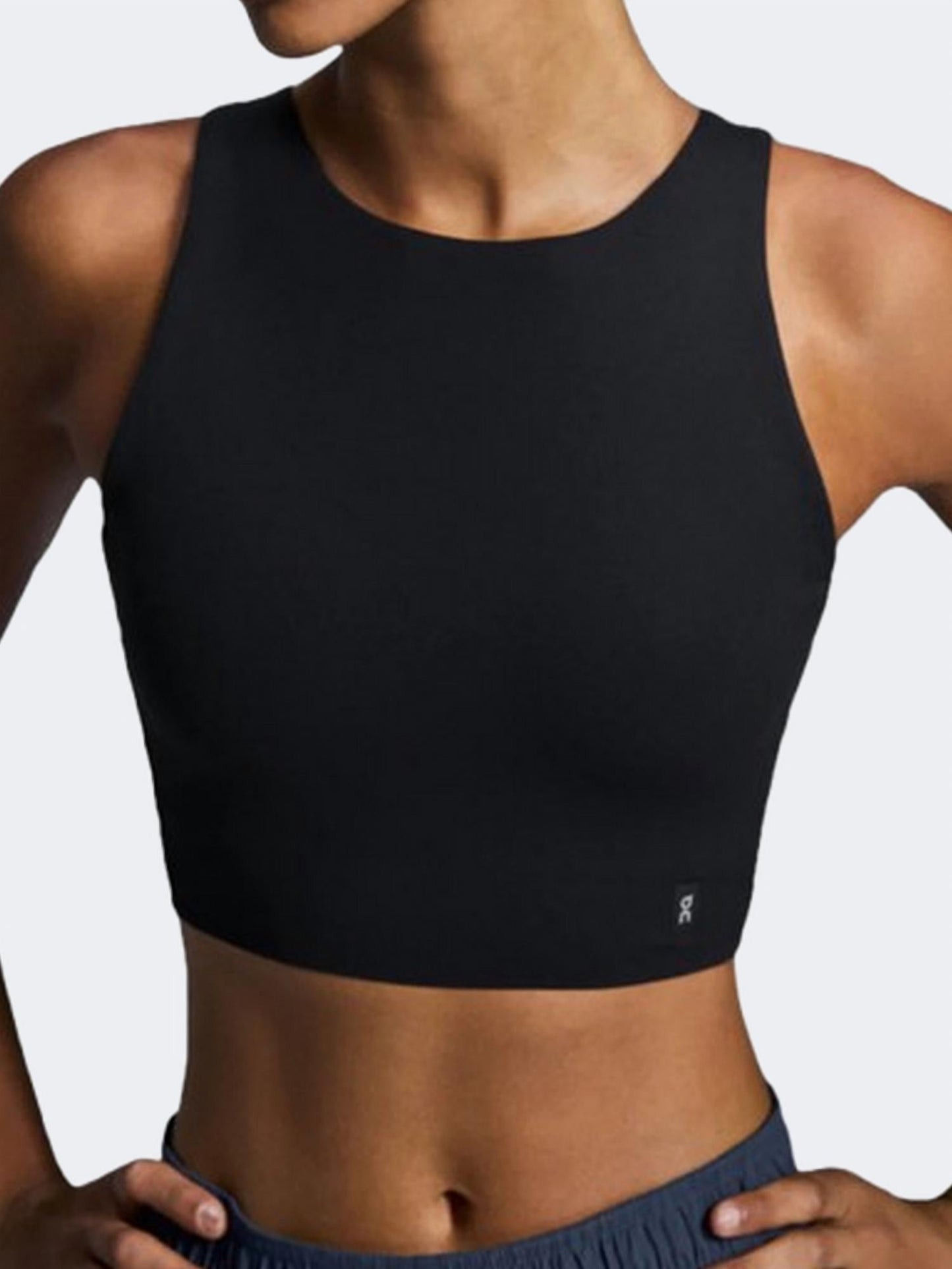 Camiseta sin mangas color negro