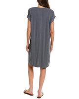 Splendid Lana Mini Vestido Mezcla de Lino
