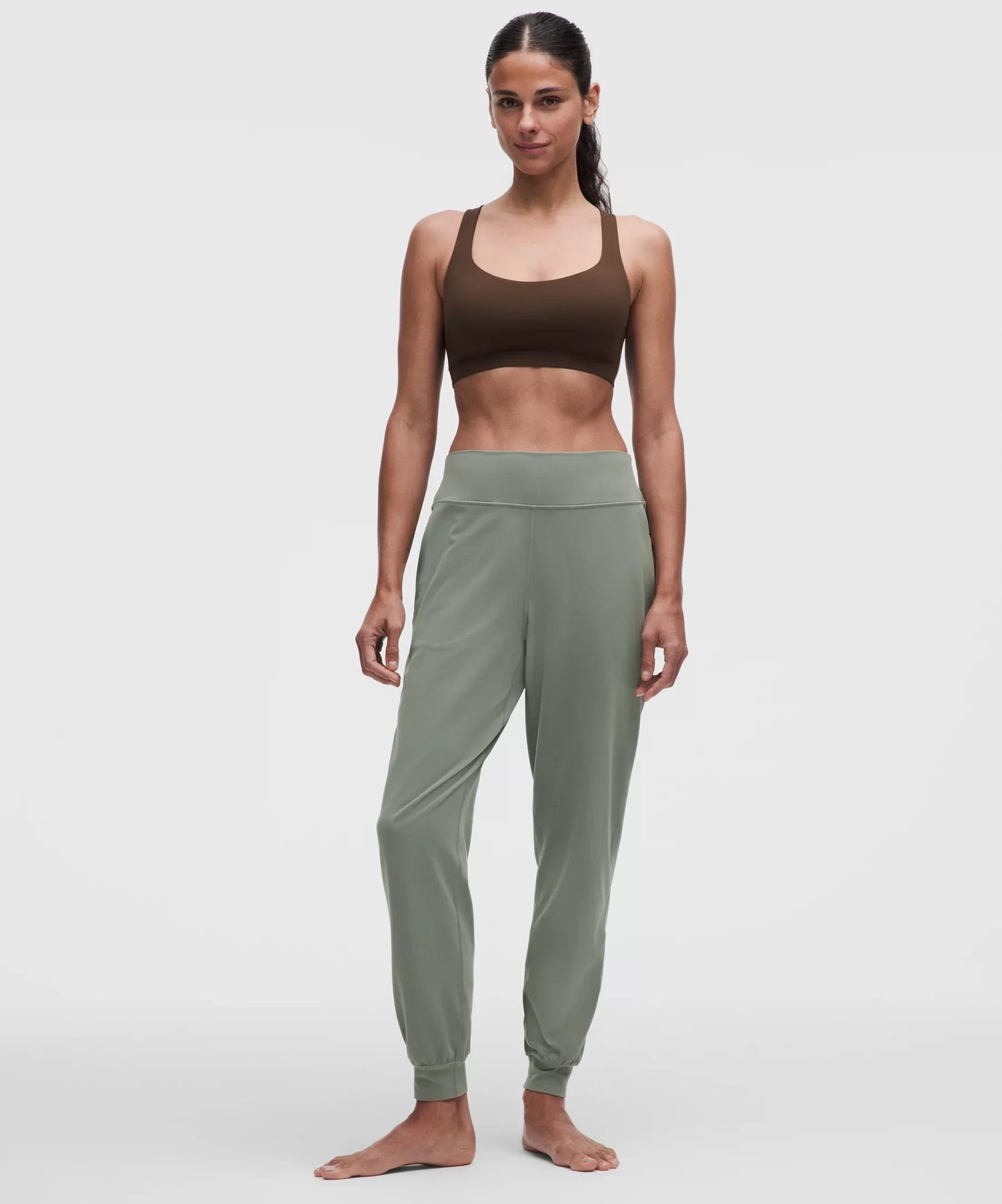 Pantalón deportivo de tiro alto