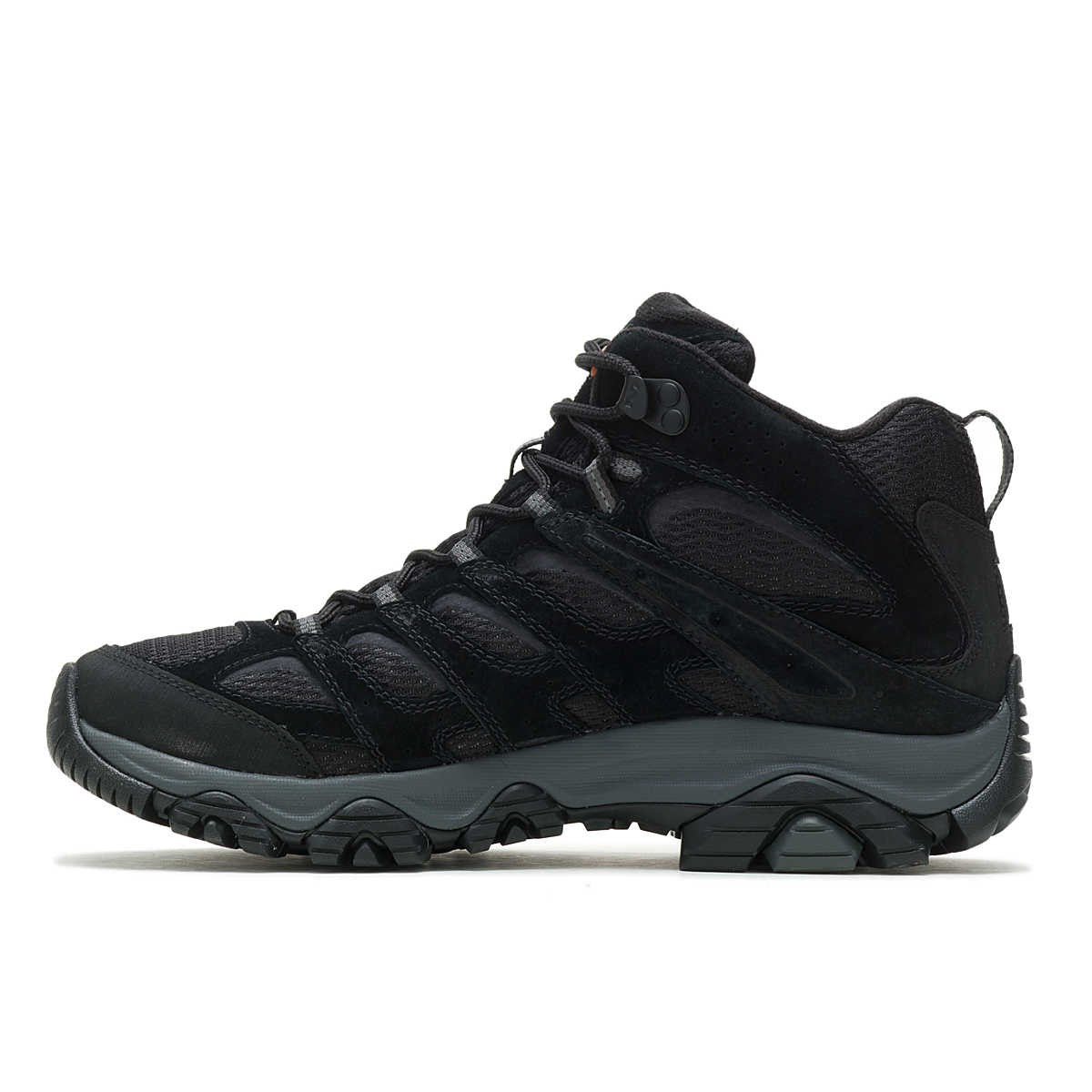 Botas de hombre con cordones color negro