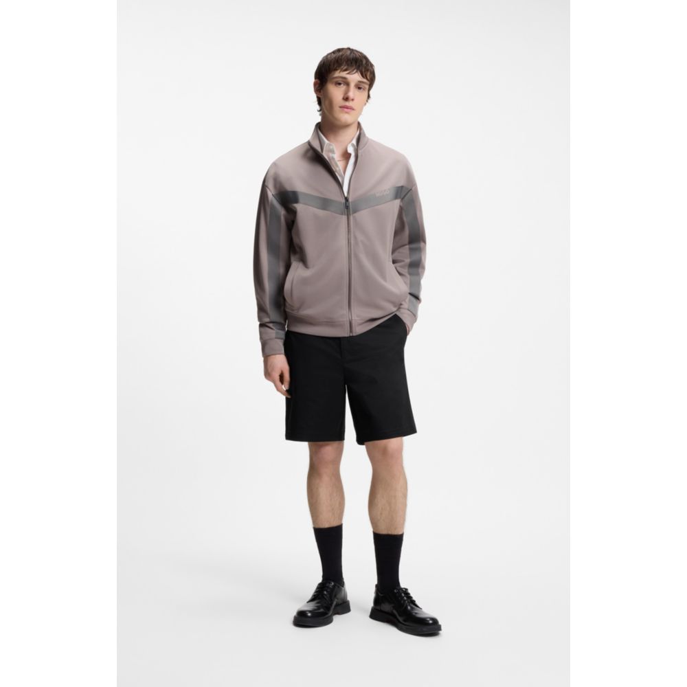 Short de algodón de corte ajustado