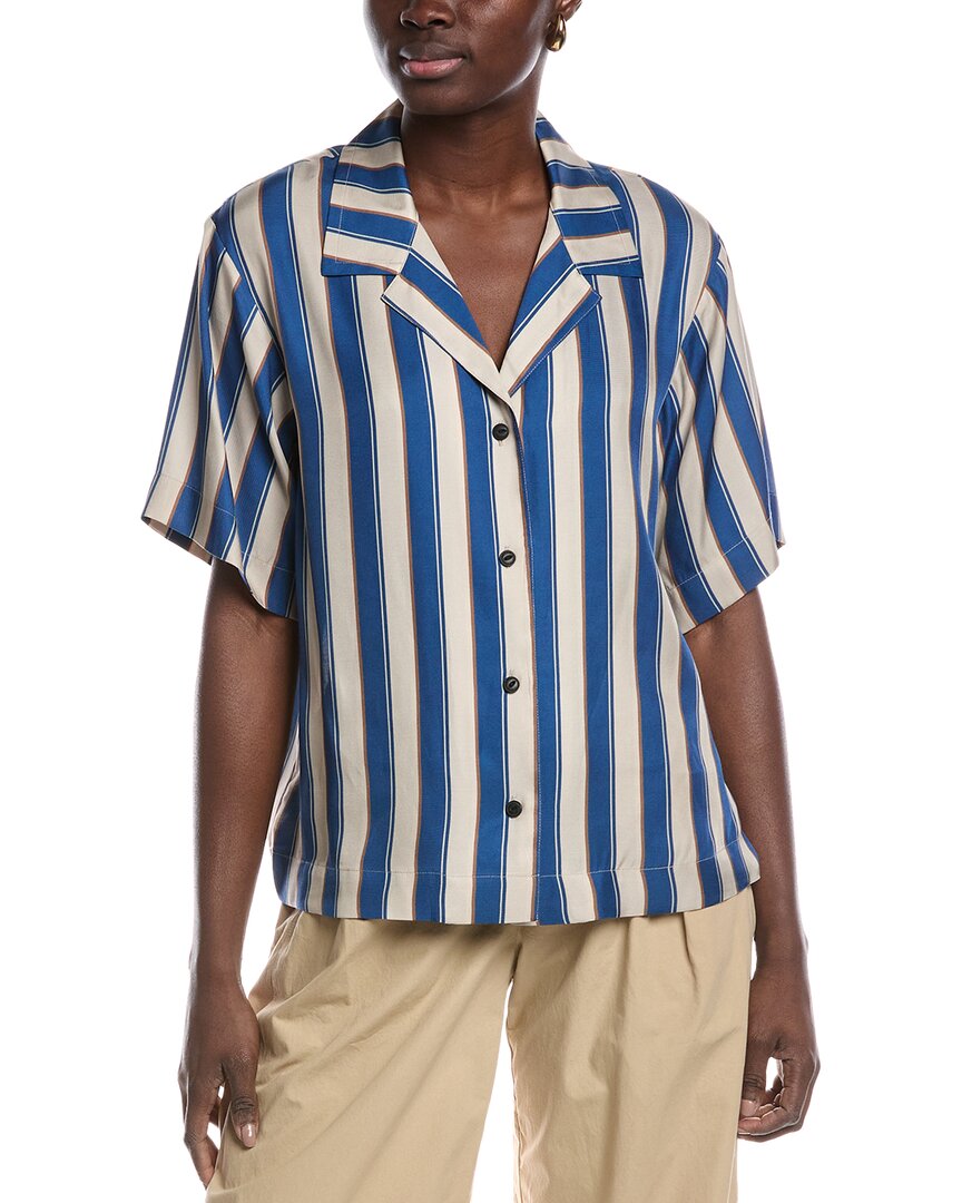 Camisa de mezcla de seda