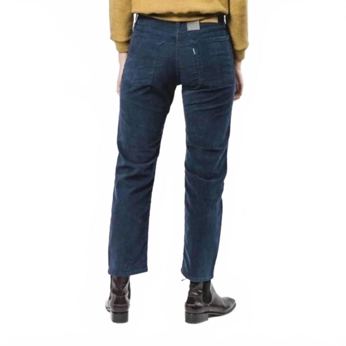 Jean color azul