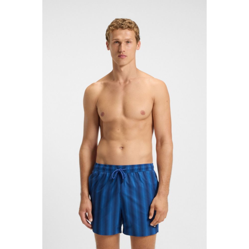 Pantaloneta de baño a rayas