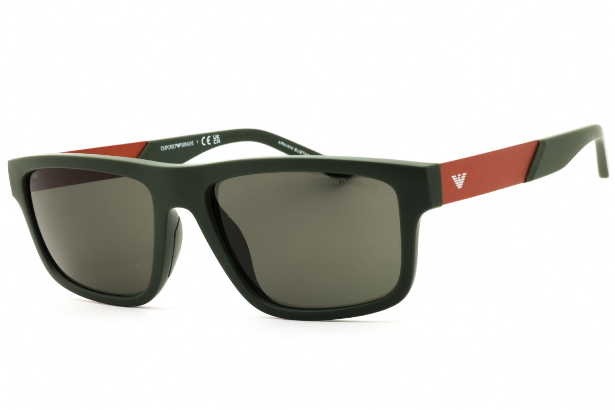 Gafas color café y verde